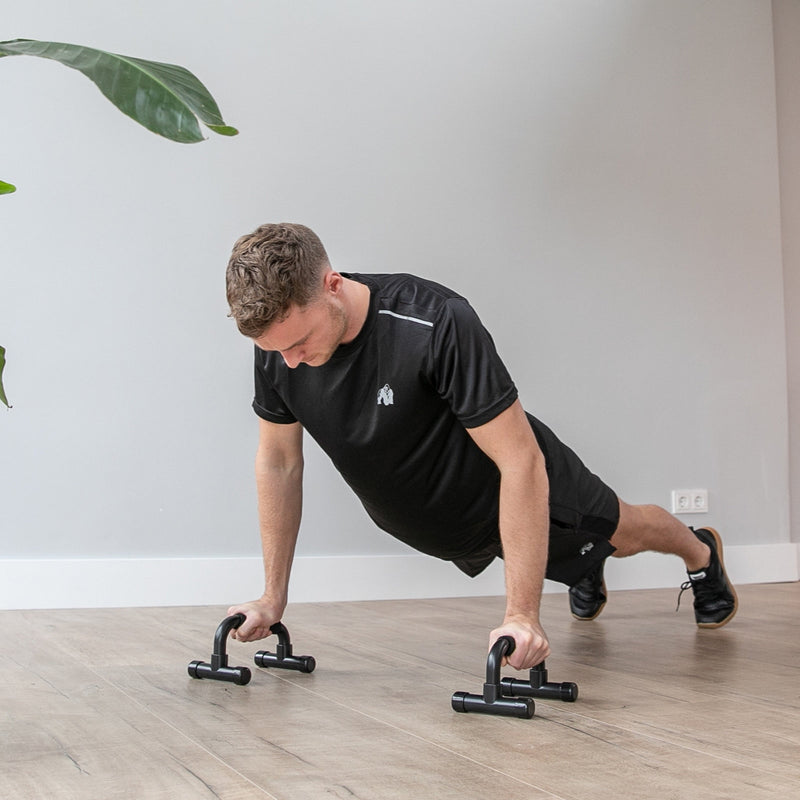 VIRTUFIT UCHWYTY DO POMPEK - CZARNE