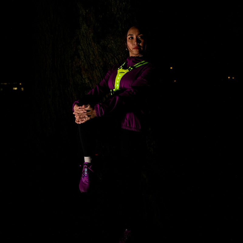 VIRTUFIT ODBLASKOWA KAMIZELKA BEZPIECZEŃSTWA Z LED - ŚWIATŁA DO BIEGANIA