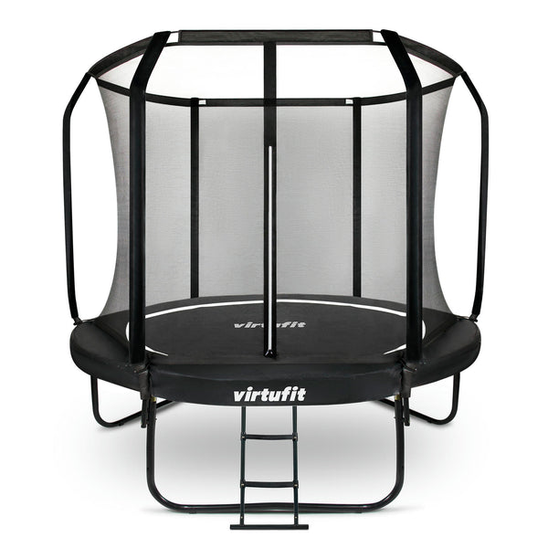 VIRTUFIT TRAMPOLINA PREMIUM Z SIATKĄ BEZPIECZEŃSTWA 251 CM