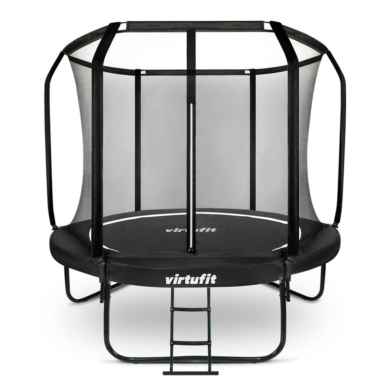 VIRTUFIT TRAMPOLINA PREMIUM Z SIATKĄ BEZPIECZEŃSTWA 251 CM