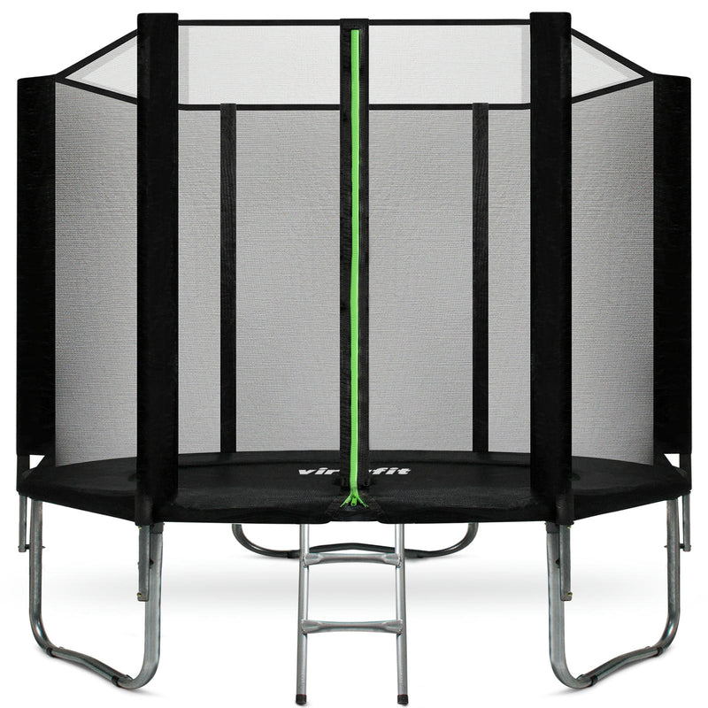 VIRTUFIT TRAMPOLINA Z SIATKĄ BEZPIECZEŃSTWA 251 CM