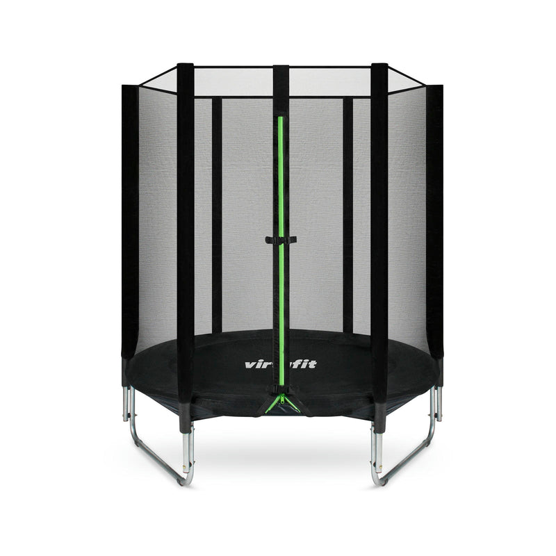 VIRTUFIT TRAMPOLINA DLA DZIECI Z SIATKĄ BEZPIECZEŃSTWA 140 CM