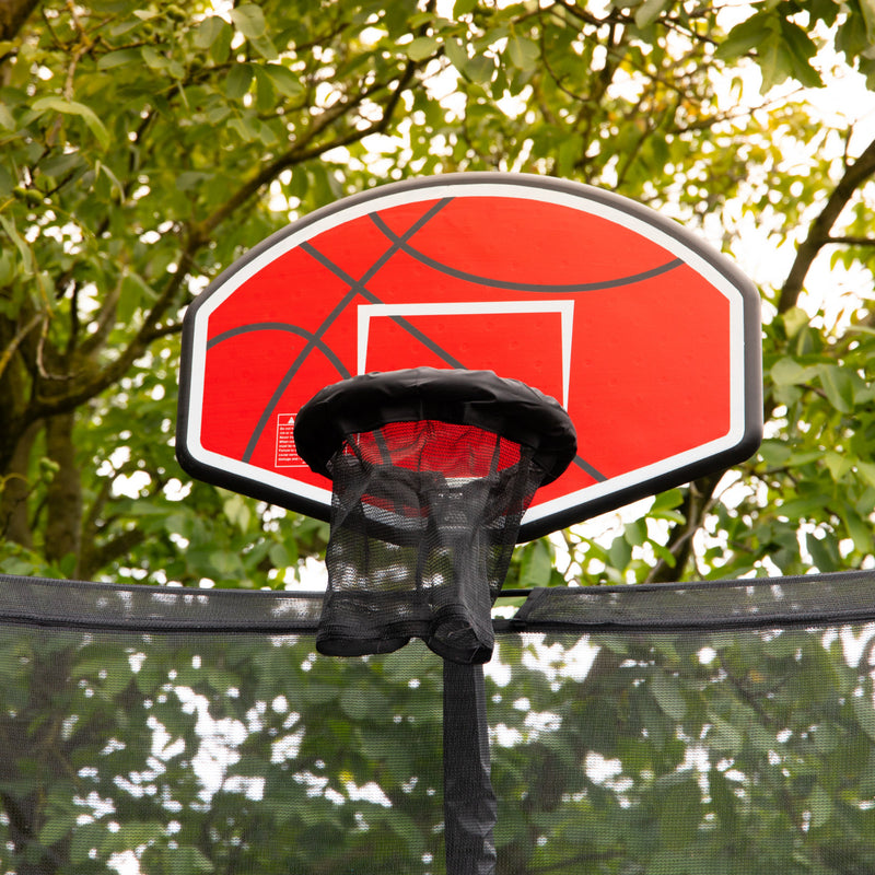 VIRTUFIT KOSZYKÓWKA NA TRAMPOLINĘ - OBRĘCZ DO KOSZYKÓWKI - Z PIŁKĄ