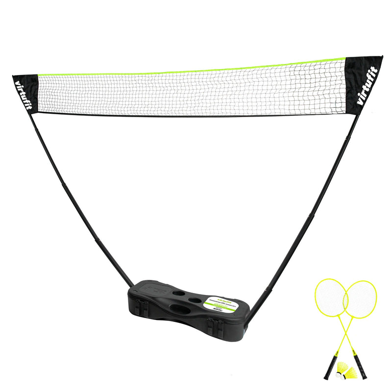 VIRTUFIT ZESTAW 2-W-1 PRZENOŚNY ZESTAW DO BADMINTONA I TENISA