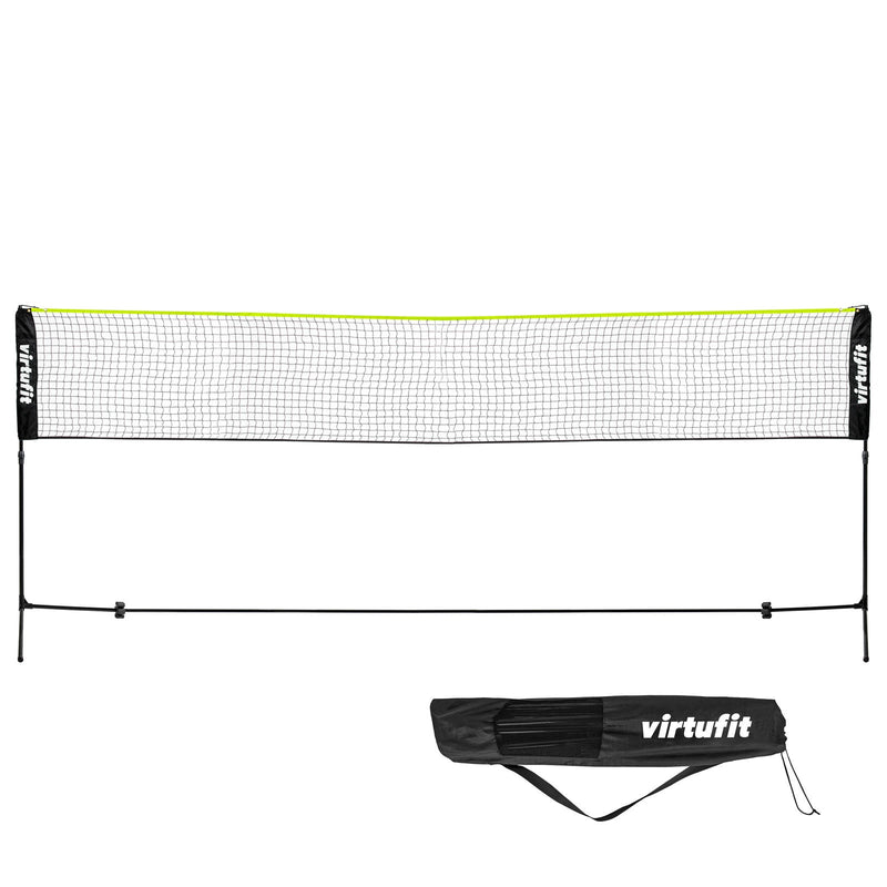 VIRTUFIT SIATKA DO BADMINTONA I TENISA - 510 CM - W ZESTAWIE TORBA DO NOSZENIA