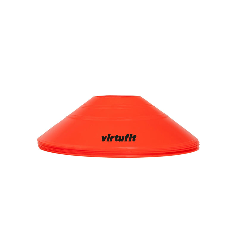 VIRTUFIT PŁOTKI TRENINGOWE Z UCHWYTEM - PŁOTKI - 50 SZTUK - W ZESTAWIE SIATKA DO NOSZENIA