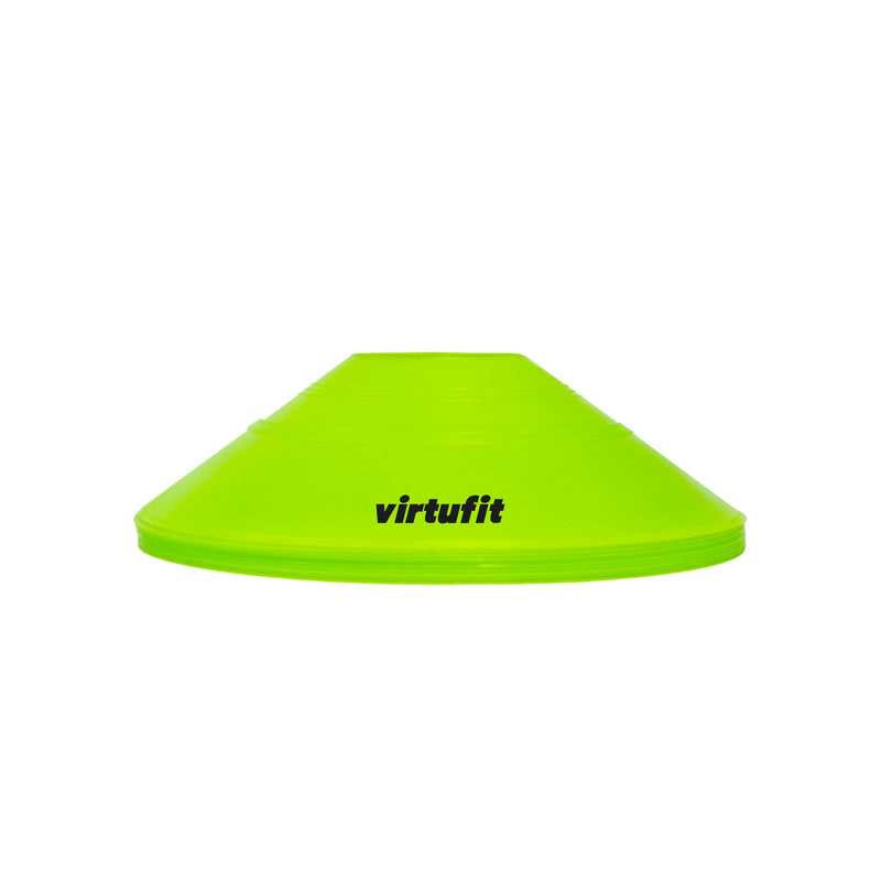 VIRTUFIT PŁOTKI TRENINGOWE Z UCHWYTEM - PŁOTKI - 50 SZTUK - W ZESTAWIE SIATKA DO NOSZENIA