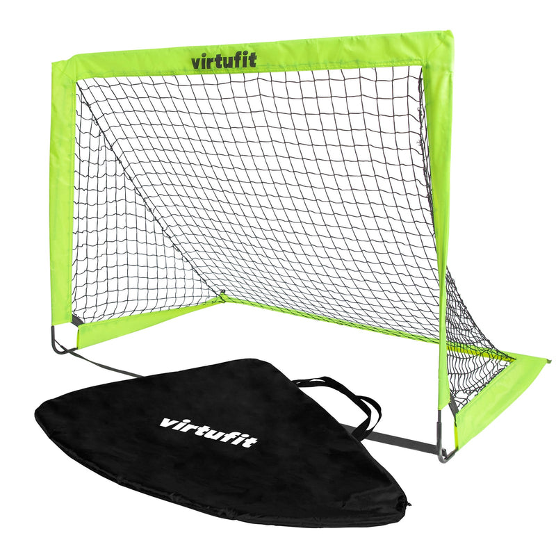 VIRTUFIT ZESTAW SKŁADANYCH BRAMEK DO PIŁKI NOŻNEJ 120 X 90 CM