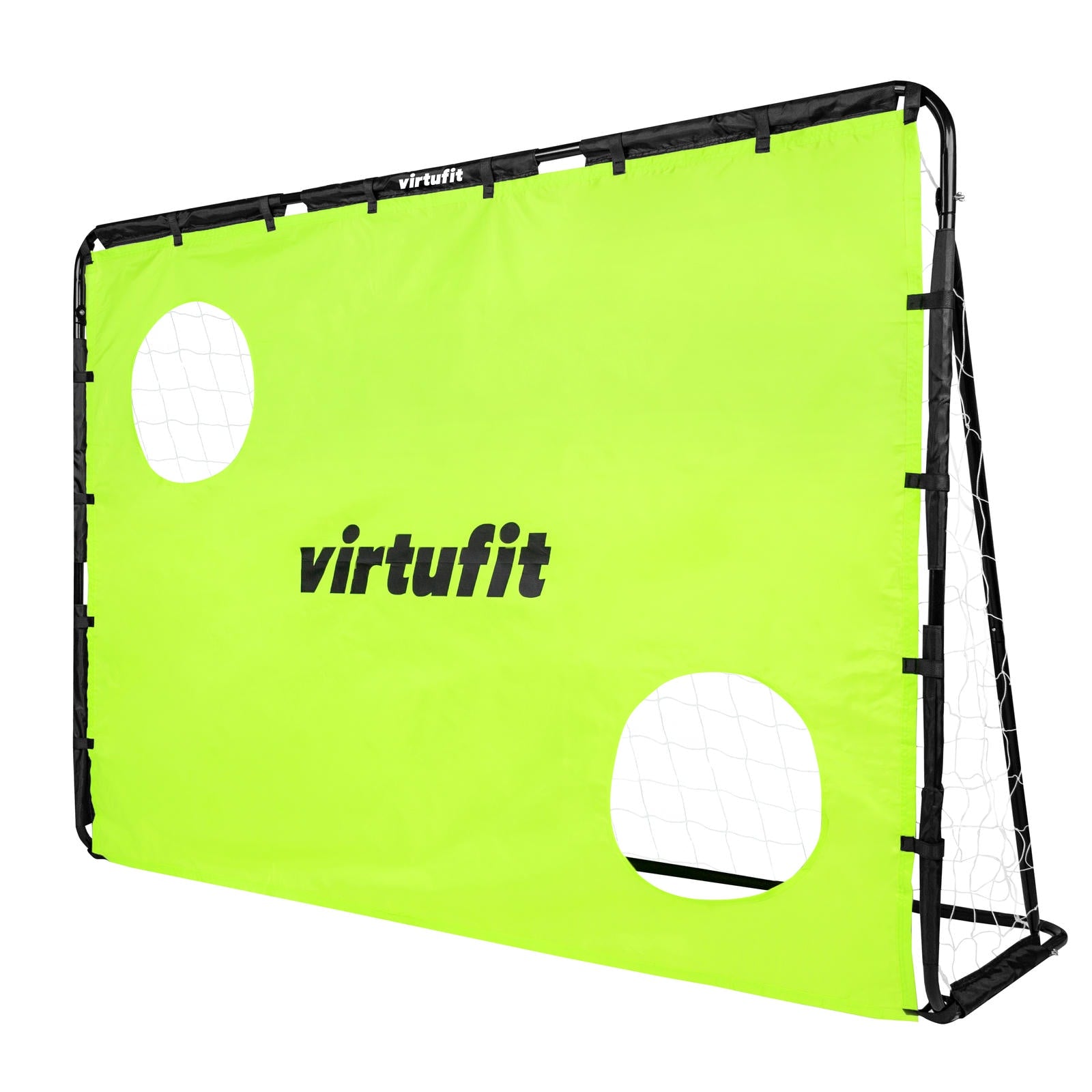 VIRTUFIT BRAMKA PIŁKARSKA Z PŁACHTĄ DO STRZELANIA 215 X 150 CM