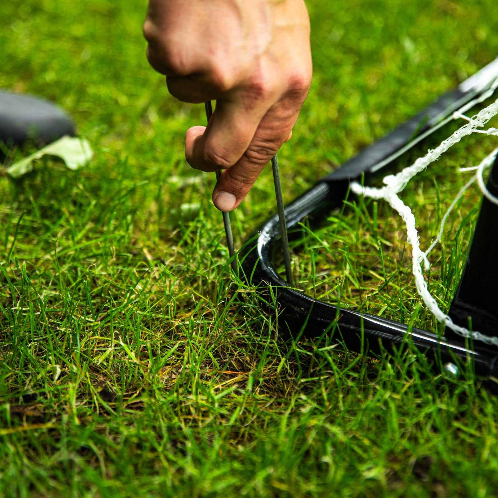 VIRTUFIT BRAMKA PIŁKARSKA Z PŁACHTĄ DO STRZELANIA 215 X 150 CM