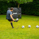 VIRTUFIT BRAMKA PIŁKARSKA PRO Z PŁACHTĄ DO STRZELANIA 170 X 110 CM