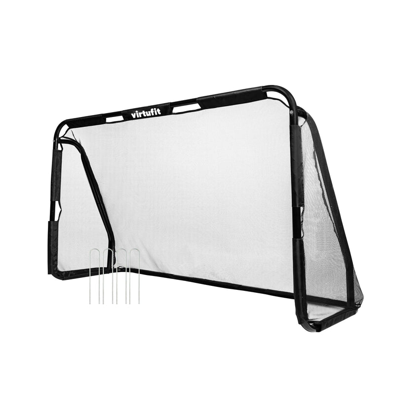 VIRTUFIT BRAMKA PIŁKARSKA PRO Z MATĄ DO STRZELANIA - 220 X 170 CM
