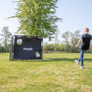 VIRTUFIT BRAMKA PIŁKARSKA PRO Z PŁACHTĄ DO STRZELANIA 220 X 170 CM