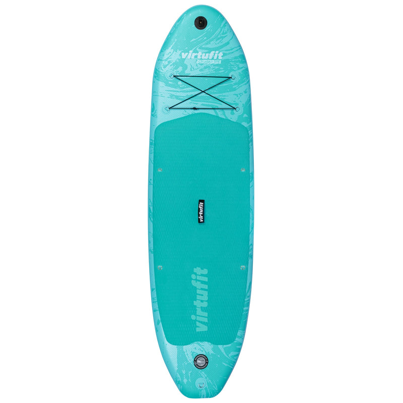 VIRTUFIT DESKA SUP CRUISER 305 - TURKUSOWY - Z SIEDZENIEM KAJAKOWYM, AKCESORIAMI I TORBĄ DO NOSZENIA