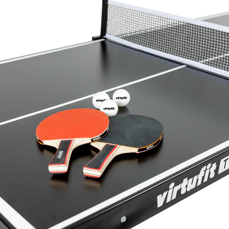 VIRTUFIT MINI STÓŁ DO TENISA STOŁOWEGO TT160 - Z 2 RAKIETKAMI I 3 PIŁKAMI