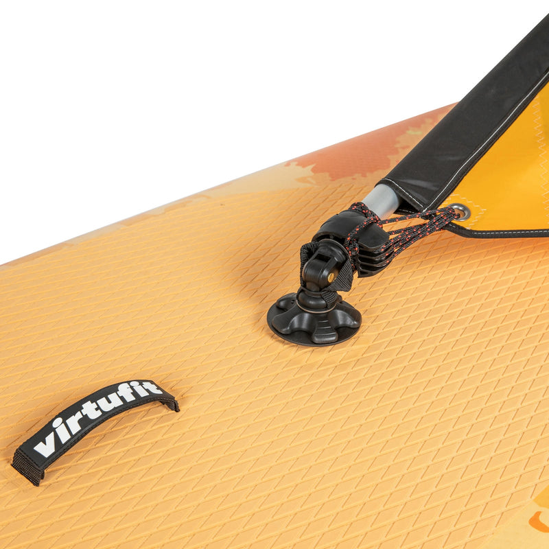 VIRTUFIT DESKA SUP SURFER 305 - POMARAŃCZOWY - Z ŻAGLEM WIATROWYM I AKCESORIAMI