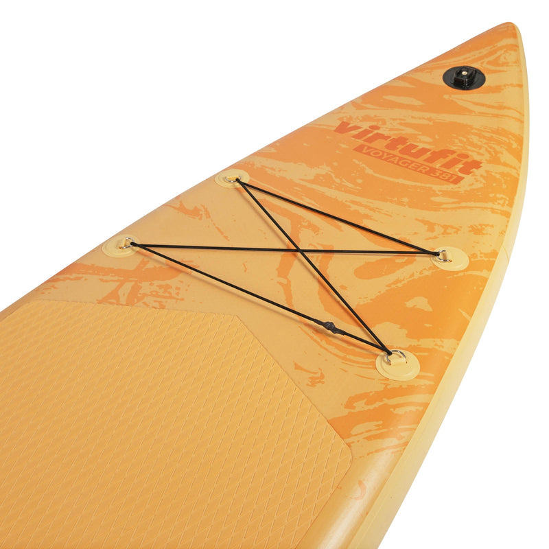 VIRTUFIT DESKA SUP VOYAGER 381 - POMARAŃCZOWY - Z AKCESORIAMI I TORBĄ DO NOSZENIA
