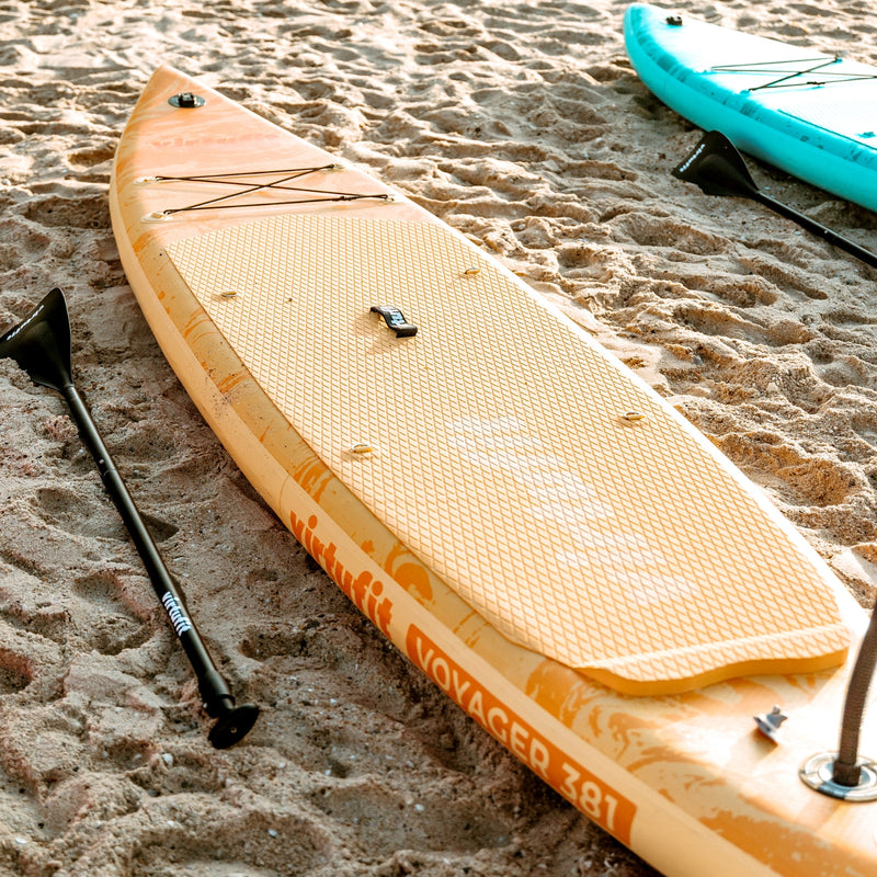 VIRTUFIT DESKA SUP VOYAGER 381 - POMARAŃCZOWY - Z AKCESORIAMI I TORBĄ DO NOSZENIA