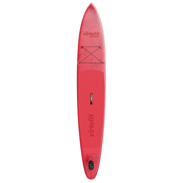 VIRTUFIT DESKA SUP RACER 381 - CZERWONY - Z AKCESORIAMI I TORBĄ DO NOSZENIA