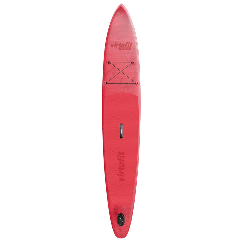 VIRTUFIT DESKA SUP RACER 381 - CZERWONY - Z AKCESORIAMI I TORBĄ DO NOSZENIA