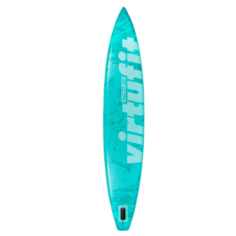 VIRTUFIT DESKA SUP RACER 381 - TURKUSOWY - Z AKCESORIAMI I TORBĄ DO NOSZENIA