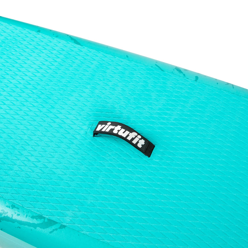 VIRTUFIT DESKA SUP RACER 381 - TURKUSOWY - Z AKCESORIAMI I TORBĄ DO NOSZENIA