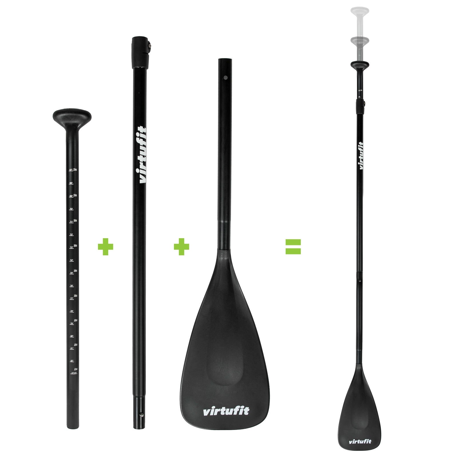 VIRTUFIT DESKA SUP SURFER 305 Z ŻAGLEM I AKCESORIAMI PIASKOWY BEŻ