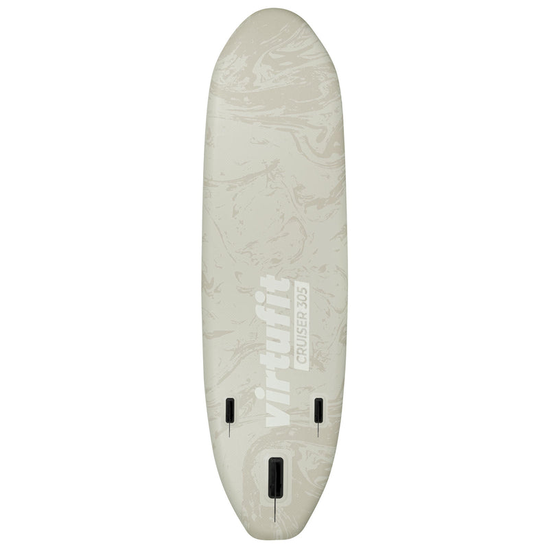 VIRTUFIT DESKA SUP CRUISER 305 - PIASKOWY BEŻ - Z SIEDZENIEM KAJAKOWYM, AKCESORIAMI I TORBĄ DO NOSZE