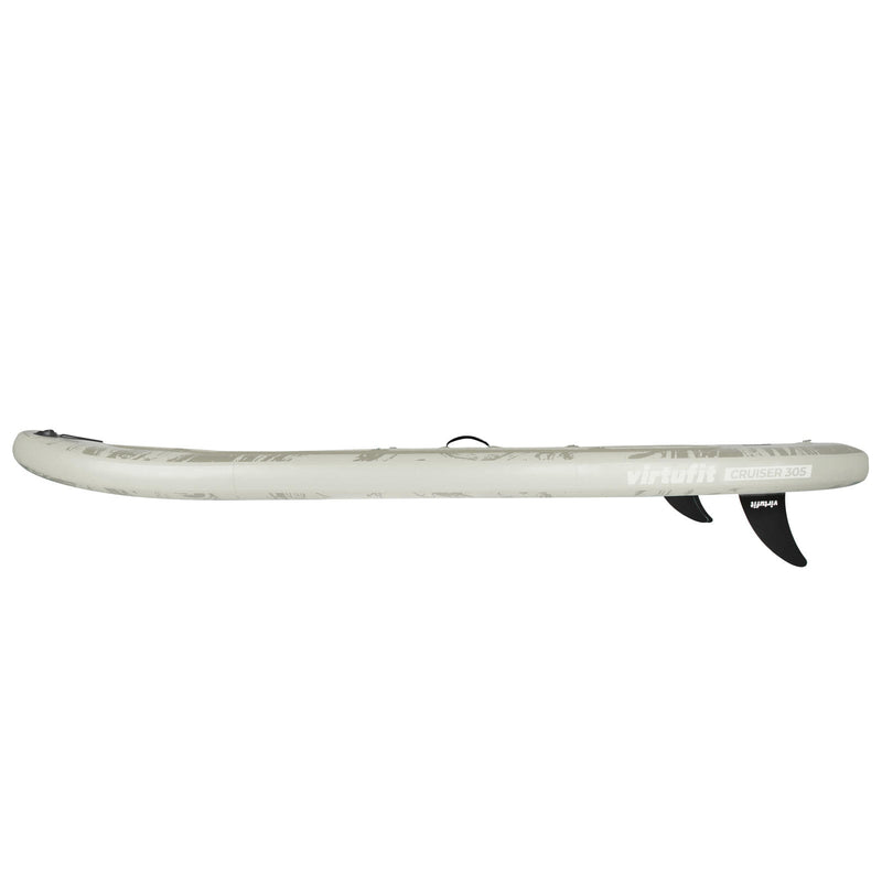 VIRTUFIT DESKA SUP CRUISER 305 - PIASKOWY BEŻ - Z SIEDZENIEM KAJAKOWYM, AKCESORIAMI I TORBĄ DO NOSZE