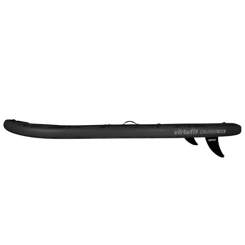 VIRTUFIT DESKA SUP CRUISER 305 - CZARNY - Z SIEDZENIEM KAJAKOWYM, AKCESORIAMI I TORBĄ DO NOSZENIA