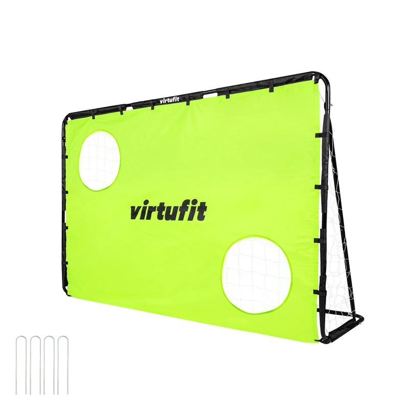 VIRTUFIT BRAMKA PIŁKARSKA - 120 X 80 CM Z MATĄ DO STRZELANIA