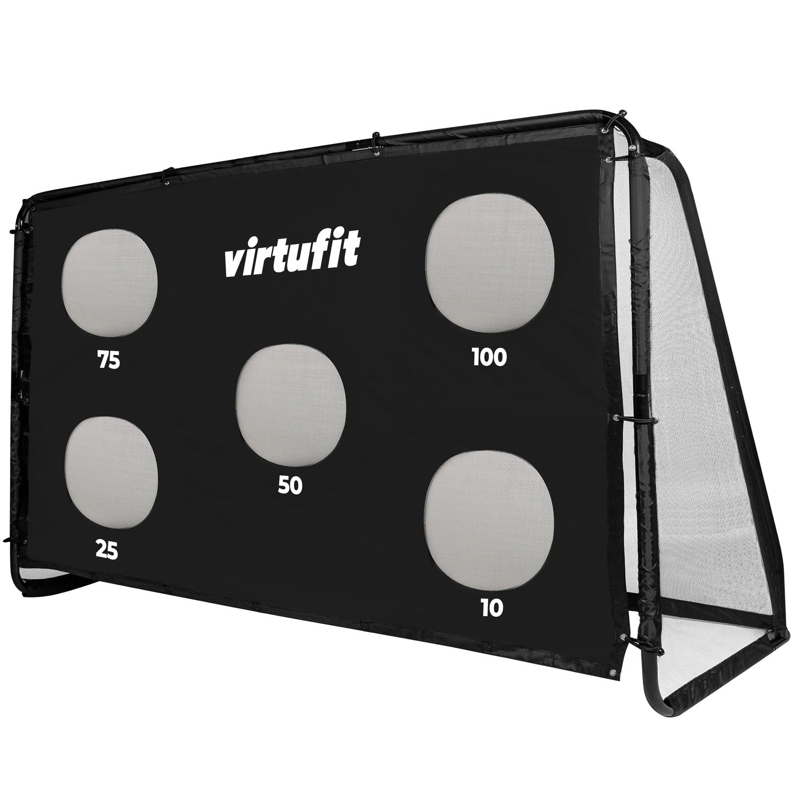 VIRTUFIT BRAMKA PIŁKARSKA PRO Z MATĄ DO STRZELANIA - 300 X 200 CM