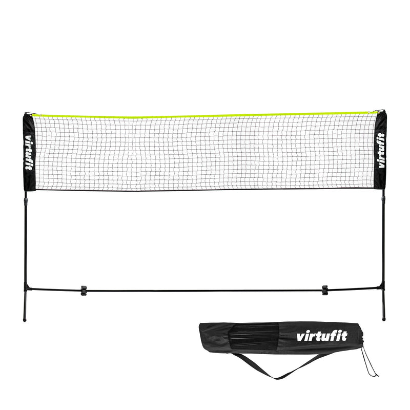 VIRTUFIT SIATKA DO BADMINTONA I TENISA - 310 CM - Z TORBĄ DO NOSZENIA
