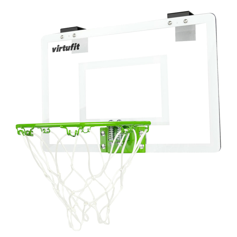 VIRTUFIT PRO MINI TABLICA DO KOSZYKÓWKI Z 2 PIŁKAMI I POMPKĄ - ŚWIECĄCA W CIEMNOŚCI