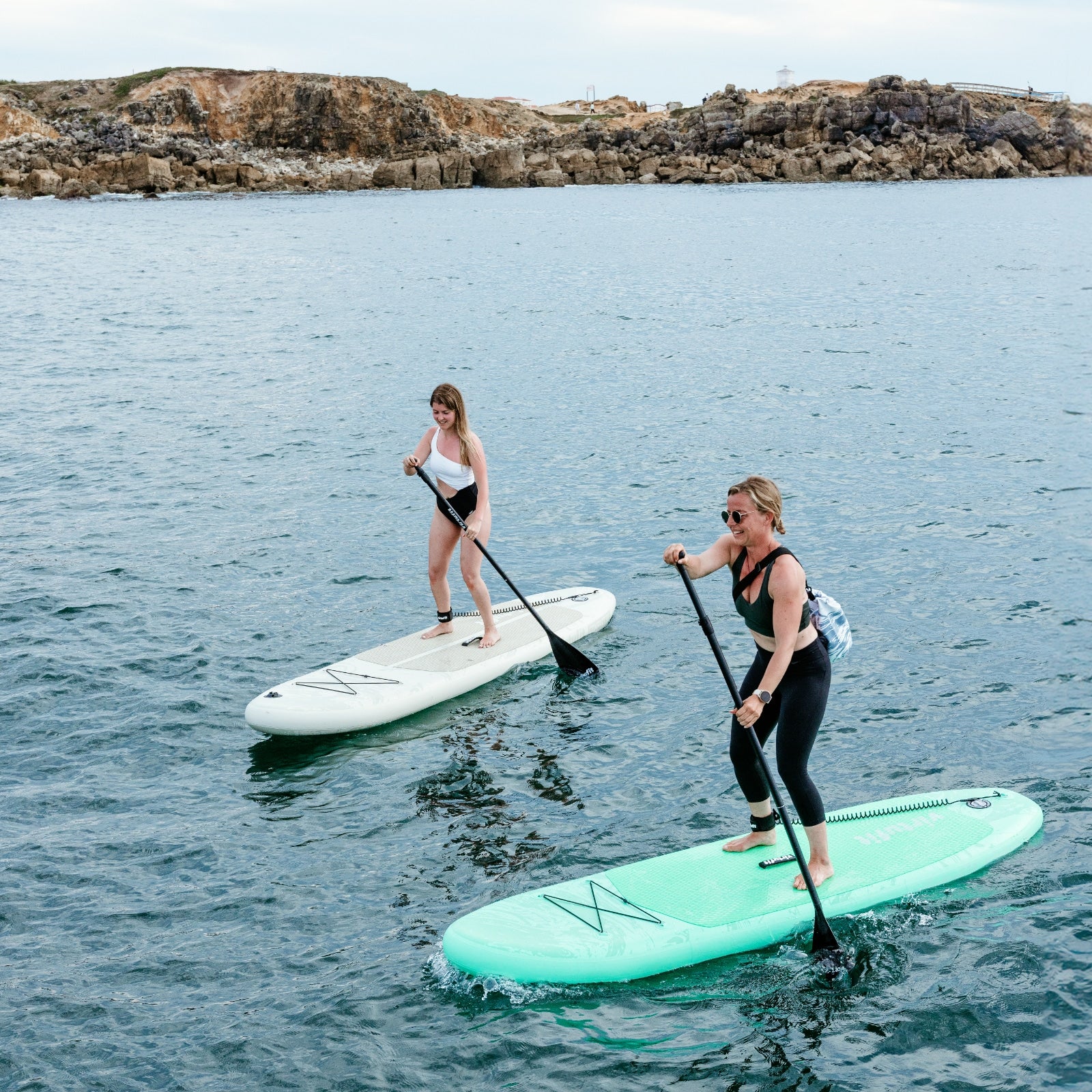 VirtuFit Surfer 305 Deska SUP z żaglem i akcesoriami różowy
