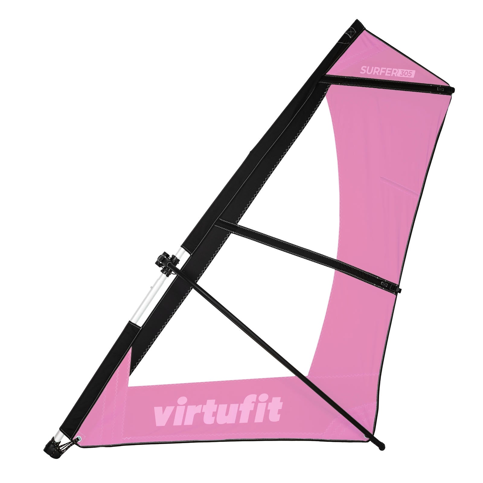 VirtuFit Surfer 305 Deska SUP z żaglem i akcesoriami różowy