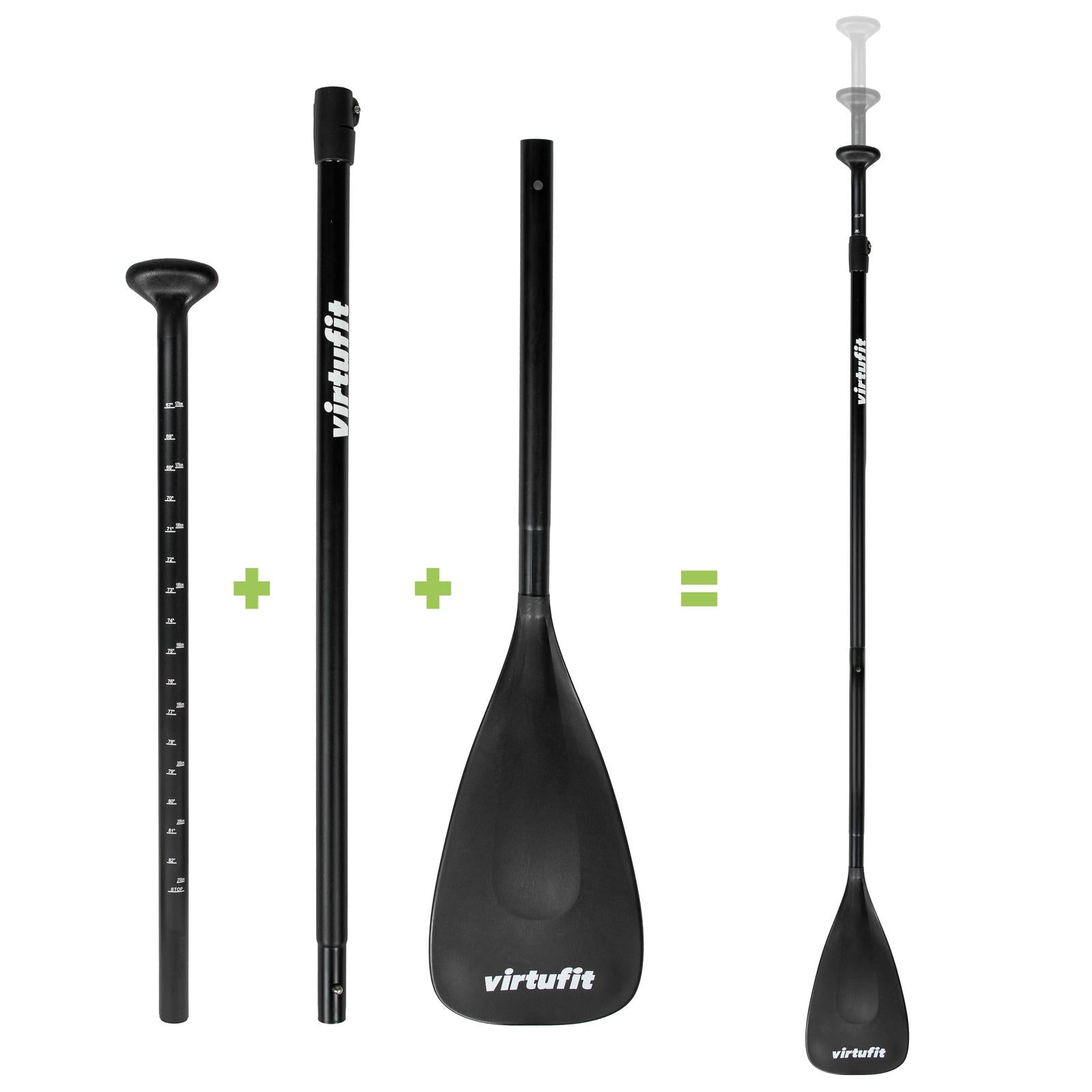 VIRTUFIT DESKA SUP SPLASH 225 Z AKCESORIAMI WAVE BLUE