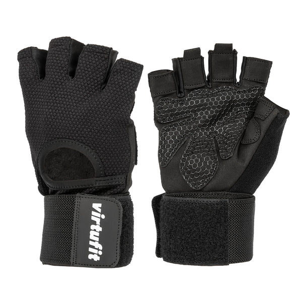 VIRTUFIT RĘKAWICZKI FITNESS PRO Z OPASKĄ NA NADGARSTEK XL