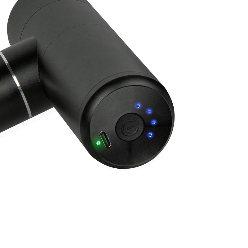 VIRTUFIT M1S MINI PISTOLET DO MASAŻU - 4 NASADKI - Z TORBĄ DO PRZECHOWYWANIA