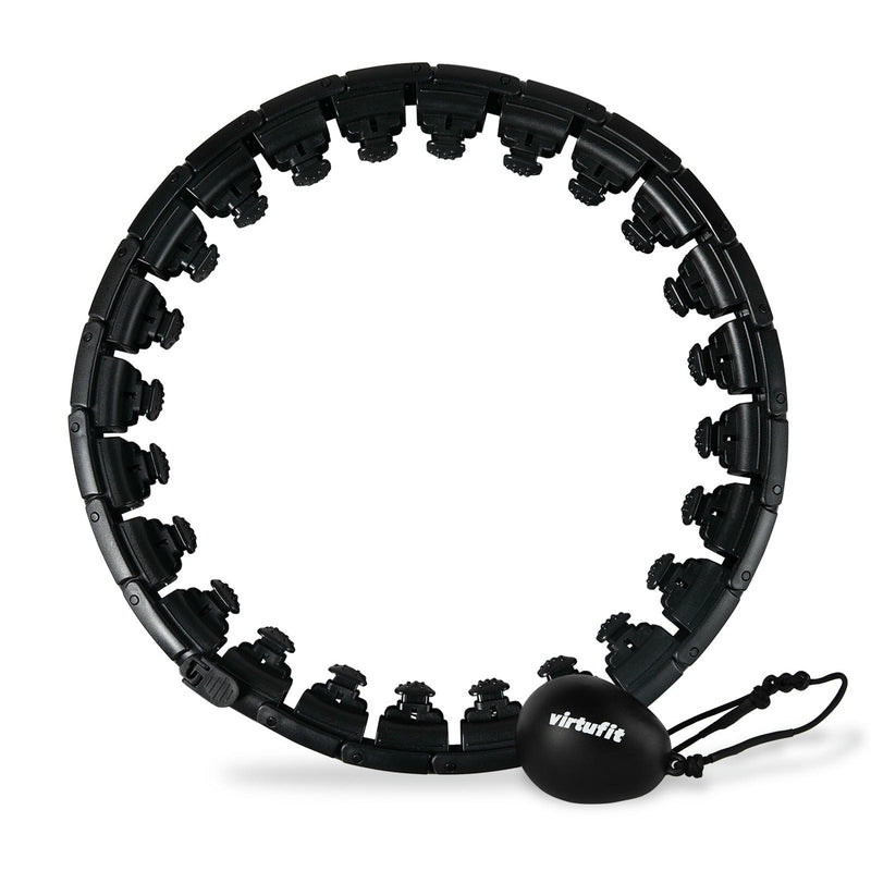 VIRTUFIT HULA HOOP Z OBCIĄŻENIEM MASUJĄCY - 1.4 KG - REGULOWANY