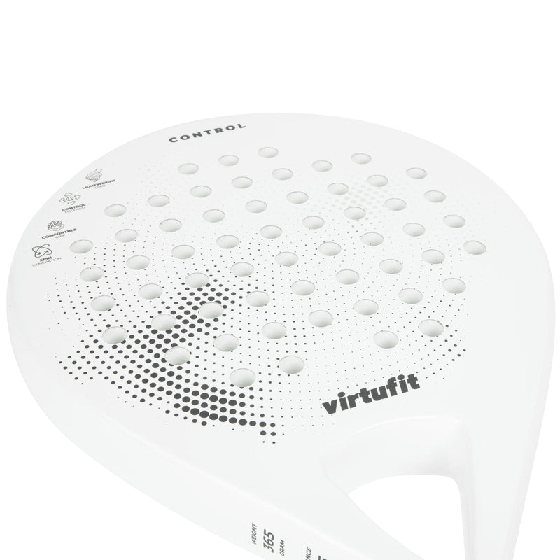 VIRTUFIT RAKIETA PADEL CONTROL - BIAŁO-CZARNA