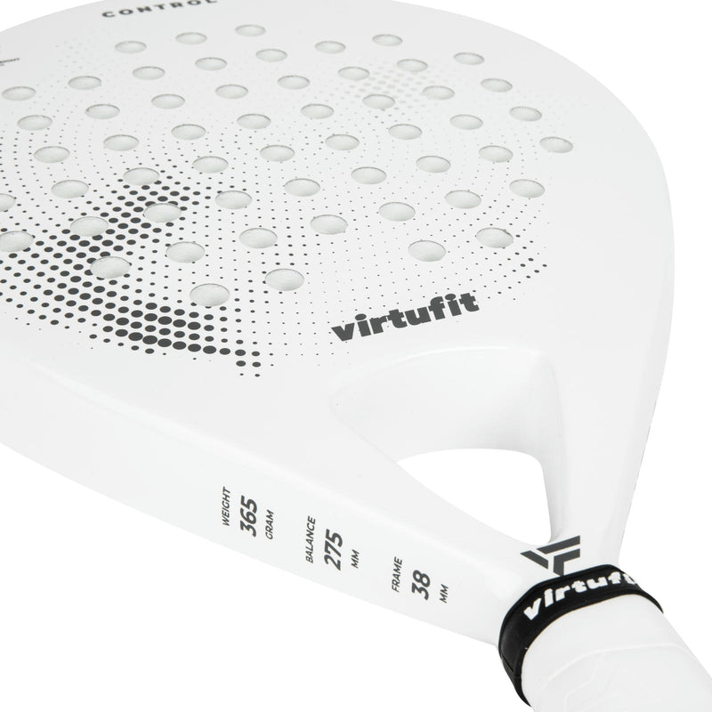 VIRTUFIT RAKIETA PADEL CONTROL - BIAŁO-CZARNA