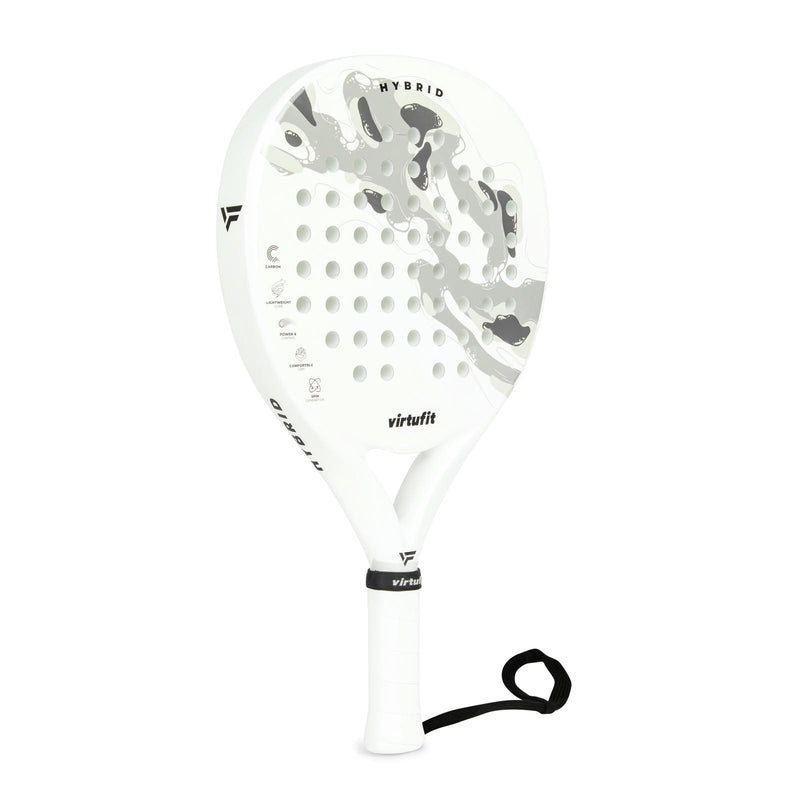 VIRTUFIT RAKIETA PADEL HYBRID - BIAŁO-SZARA