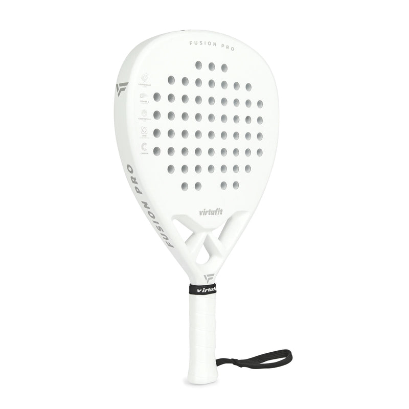 VIRTUFIT RAKIETA PADEL FUSION PRO - BIAŁO-SREBRNA