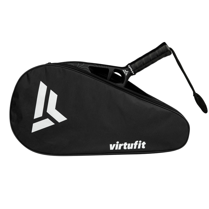 VIRTUFIT TORBA NA RAKIETĘ PADEL - CZARNO-BIAŁA