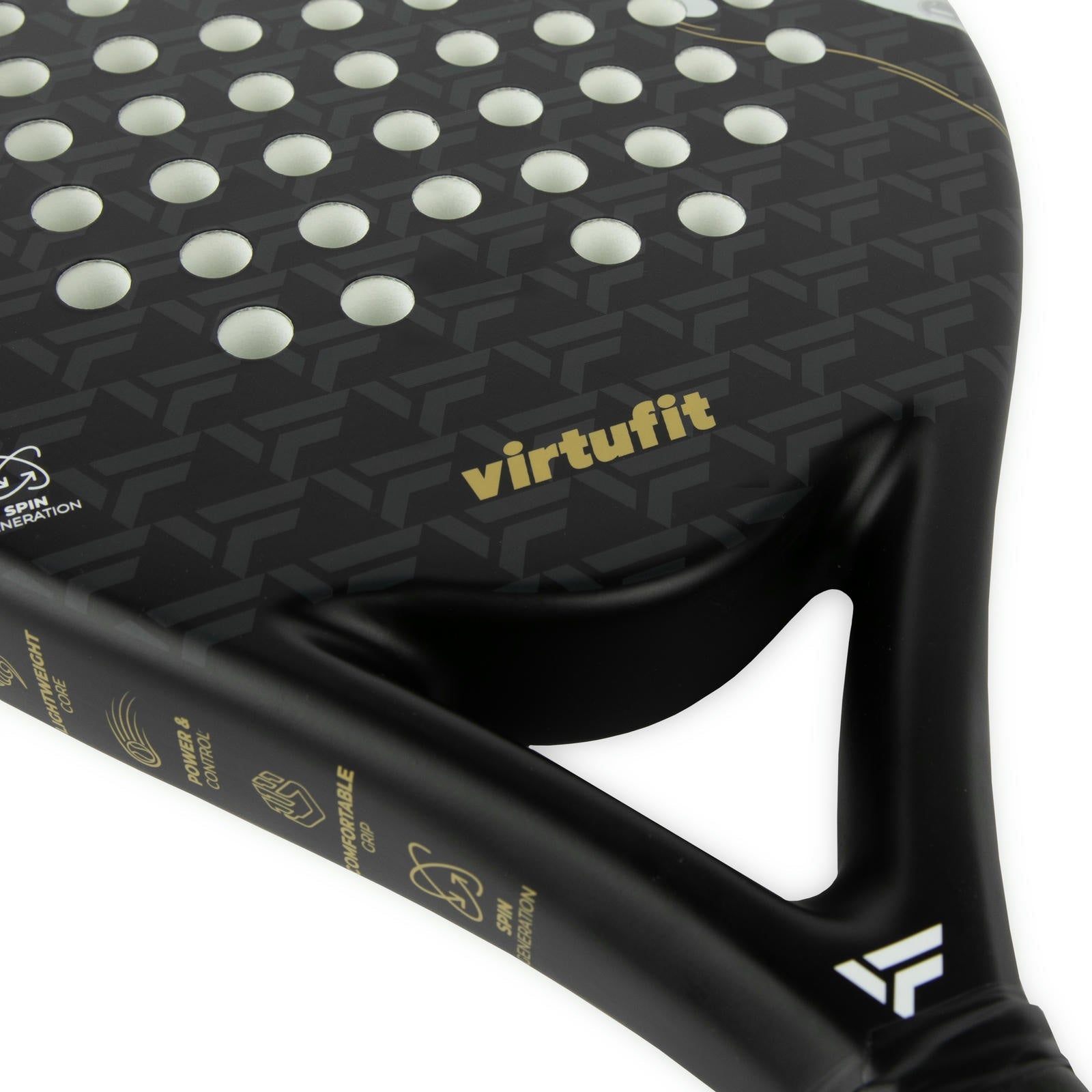 VIRTUFIT RAKIETA DO PADLA PRECISION PRO CZARNO-ZŁOTA