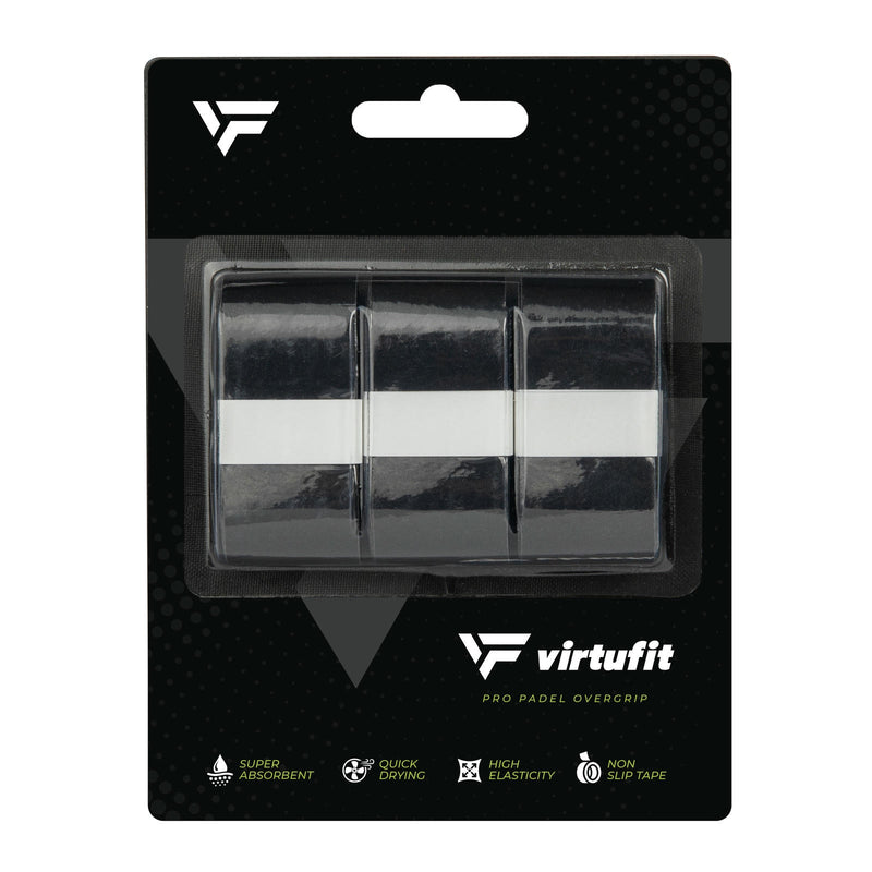 VIRTUFIT PRO OVERGRIP PADEL - CZARNY