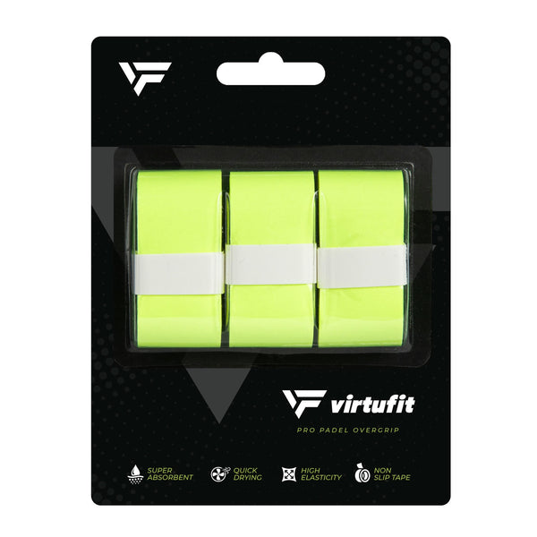 VIRTUFIT PRO OVERGRIP PADEL - ZIELEŃ NEONOWA