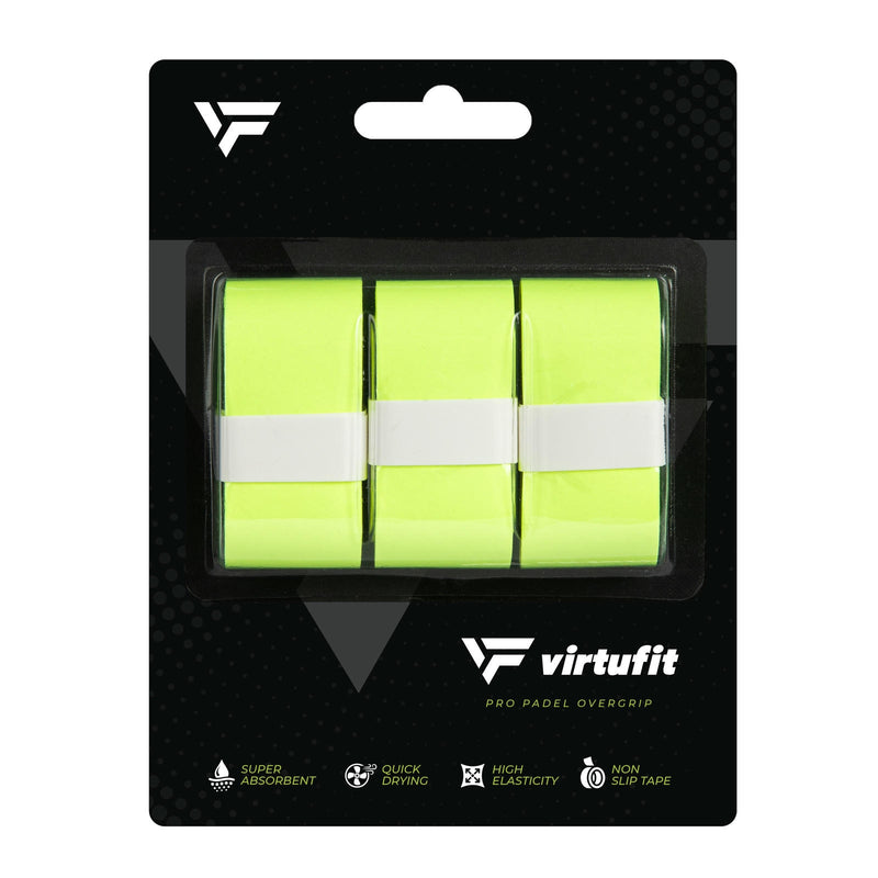 VIRTUFIT PRO OVERGRIP PADEL - ZIELEŃ NEONOWA