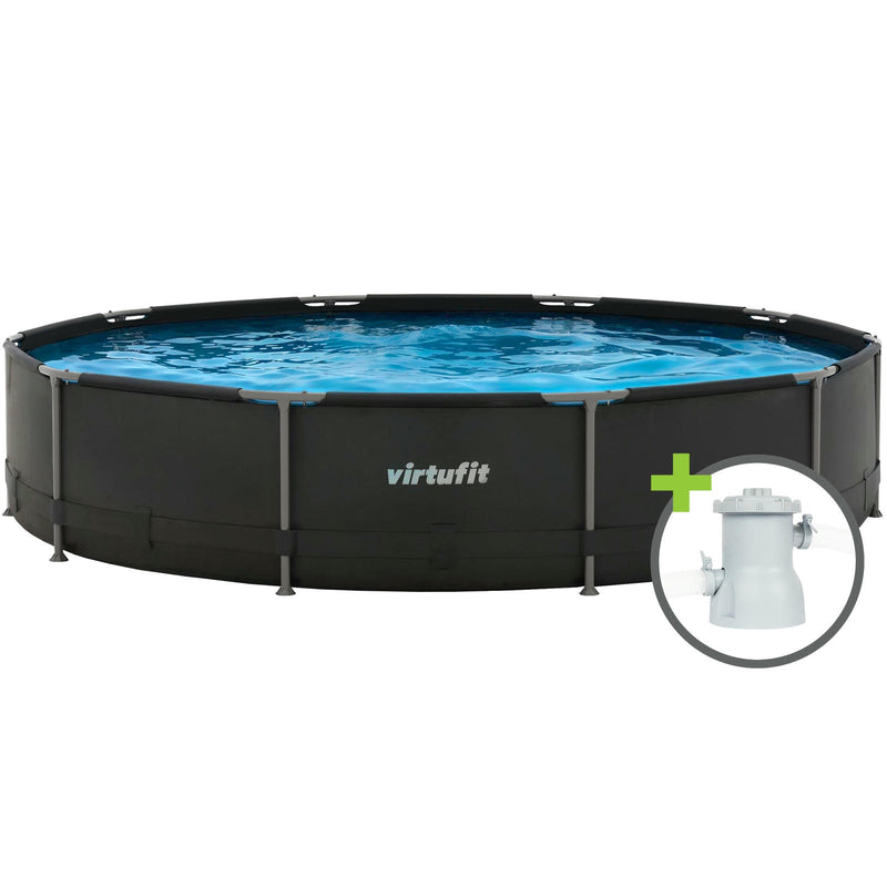 VIRTUFIT OKRĄGŁY BASEN - 366 CM - Z POMPĄ FILTRUJĄCĄ
